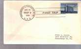 H.P.O. - Highway Post Office Trip Between Parkersburg And Huntington, West Virginia, Trip 2- 1956 - FDC