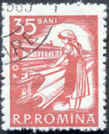 Pays : 409,9 (Roumanie : République Populaire)  Yvert Et Tellier N° :  1695 (o) - Usati