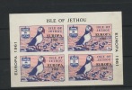 Ile De Jethou, Poste Locale, Europa 1961 Bird  Puffin  Oiseau - Local Issues