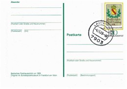 Germany - Ganzsache Postkarte Gestempelt / Postcard Used (O1279) - Geïllustreerde Postkaarten - Gebruikt