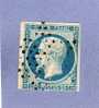 FRANCE TIMBRE N° 10 OBLITERE PRINCE PRESIDENT LOUIS NAPOLEON 25C BLEU - 1852 Louis-Napoleon