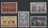 1969 TURKEY FOLK DANCES MNH ** - Baile