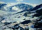 CPSM  VALMOREL, LES AVANCHERS, VUE GENERALE AERIENNE AU FOND LE MONT BLANC - Valmorel