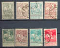 Belgie Ocb Nr : 84 - 91 (zie  Scan) - 1910-1911 Caritas