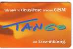 TANGO  ( Luxembourg Rare Card KS 20 - 12.97 ) - Luxemburg - Luxembourg