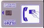 EMS - Express Mail Service  ( Luxembourg Card SC02 ) - Luxemburg 150. Units - Luxembourg