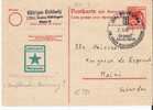 WRW068/ P 964I, 30 Pfg. Arbeiter, 1. Leerung 21.6.48,Schweden - Covers & Documents