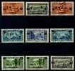 GRAND LIBAN 1926 OVERPRINTED SET  - MIX:  MH(*) & USED - Other & Unclassified