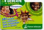 TICKET INTERNATIONAL  50frs  Date Limite 30/09/2003   Cote 40 Euros!!!! - Billetes FT