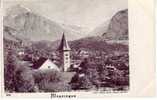 Meyringen - Noch Ein Dorflein ! Vorgelaufene Karte Photo Chemigr. Anstalt Brügger, N° 304 / 1890... Ungeschriebene Karte - Brügg