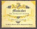 ETIQUETTE NEUVE VIN MUSCADET GUILLOT BLANZAC 11.5cmx9cm CHAVANNE & DODEVEY - Weisswein