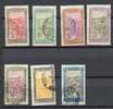 MAD 240 - YT 131-132-133-134-136-138-1 39 Obli - Used Stamps