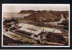 1944 Real Photo Postcard Scarborough Yorkshire - The Swimming Bathing Pool North Bay - Ref 243 - Scarborough