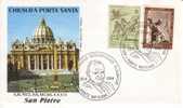 1984 - Vaticano - Chiusura Porta Santa - San Pietro - Macchine Per Obliterare (EMA)