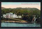 Early Postcard Inversnaid Waterfall & Hotel Loch Lomond Stirlingshire Scotland  - Ref 244 - Stirlingshire