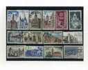 - FRANCE . ENSEMBLE DE TIMBRES SUR DES PAYSAGES . OBLITERES - Collections