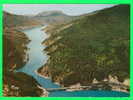 CASTELLANE (O4) - LAC DE CASTILLON - LE PONT JULIEN - PANORAMA ET BARRAGE - COMBIER IMP. MACON - - Castellane