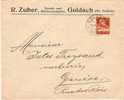 LETTRE 1931 COMMERCIALE R. ZUBER GOLDACH (ST GALLEN) - Storia Postale