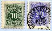 TAXE  1 Et  2   Postfris ++  Et Oblit      Cote 20  € - Stamps