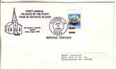 USA Special Cancel Cover 1988 - 1st Annual - Glimpse Of The Past - Tour Of Historic Places - Event Covers