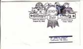 USA Special Cancel Cover 1988 - Gillespie County Fair 100 - Enveloppes évenementielles