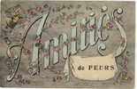 Carte Postale Ancienne Feurs - Fantaisie, Amitiés - Fleurs, Roses - Feurs