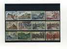 - FRANCE . ENSEMBLE DE TIMBRES SUR DES PAYSAGES . OBLITERES - Collections