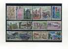 - FRANCE . ENSEMBLE DE TIMBRES SUR DES PAYSAGES . OBLITERES - Collections