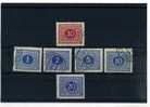 - ENSEMBLE DE TIMBRES-TAXE  DE  TCHECOSLOVAQUIE .1928 - Timbres-taxe