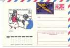 Cartolina Russa Emessa In Occassione Delle Olimpiadi Di Mosca Del 1980 - Boxe