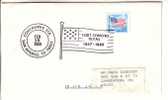 USA Special Cancel Cover 1989 - Fort Concho - Event Covers