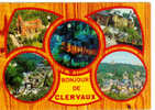 Bonjour De CLERVAUX Abbaye - Illumination - Château - Camping - Panorama - Clervaux
