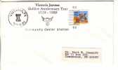 USA Special Cancel Cover 1989 - Victoria Jaycees Golden Anniversary Year - Schmuck-FDC