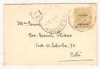 12696)lettera Con 25c  Amm Lire Da Catania A Città Il 8-8-1944 - Marcophilie