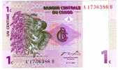 1 Centime  "CONGO"  1er  Novembre 1997   UNC    Ro 24 - Non Classificati