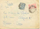 1946 " Carta De Madrid A Plasencia " Con Sello Urgente " Pegaso ", Tránsito Y Ambulante. Ver 2 Scan - Eilbriefmarken