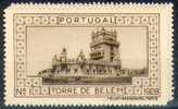 Portugal Cinderela 1928 * & Lisboa Torre De Belem - Vignette [ATM]