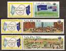 NAURU - 1980 Declaration - Flags. Scott 221-3. MNH ** - Nauru