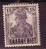 N0353 - SARRE SAAR Yv N°36 * - Unused Stamps