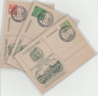 Bln018a/ P 10/11 + 22. 100 Jahre OPD Berlin Mit Sonderstempel 1.1.50 - Cartoline - Usati