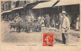 Paris  Vécu       75     .       Lait A Domicile..Chèvres  (voir Scan) - Straßenhandel Und Kleingewerbe