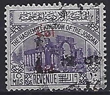 Jordan 1950 "Optd Aid" 10m (o) Tax Stamp - Jordania