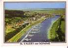 SAINT VALERY SUR SOMME  -  Le Port De Plaisance Et La Baie De Somme  - N°  206 - Saint Valery Sur Somme