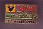 PIN´S VITTEL - EURO DISNEY - Disney