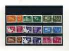 -  ROUMANIE 1971/80 . PAIRES DIVERSES OBLITEREES . - Used Stamps