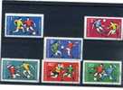 - BULGARIE . ENSEMBLE DE TIMBRES  SUR LE FOOTBALL . COUPE DU MONDE 70 . - 1970 – Mexique