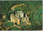 Carte Postale  46.  Bonaguil  Prés De Duravel  Le Chateau Vue D´avion   Trés Beau Plan - Luzech