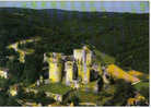 Carte Postale  46.  Bonaguil  Prés De Duravel  Le Chateau Vue D´avion   Trés Beau Plan - Luzech