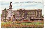PGL - 0369 ENGLAND LONDON VICTORIA MEMORIAL AND BUCKINGHAM PALACE 1957 - Buckingham Palace