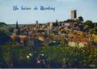 CPSM. MONTCUQ.  VUE D'ENSEMBLE. - Montcuq